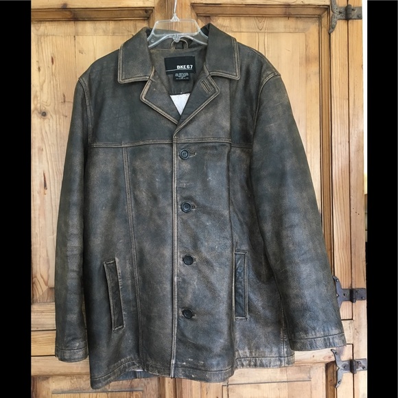 bke 67 leather jacket